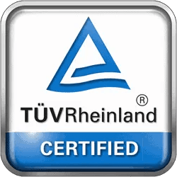 TÜV Rheinland Certified