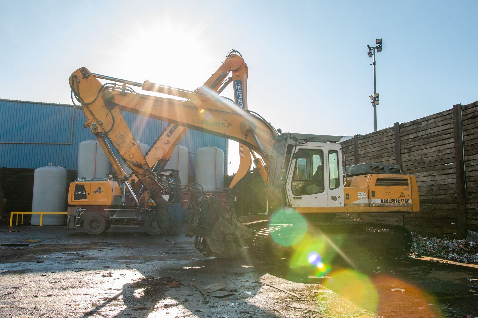 Alberich CAT 345 — industrial demolition machinery