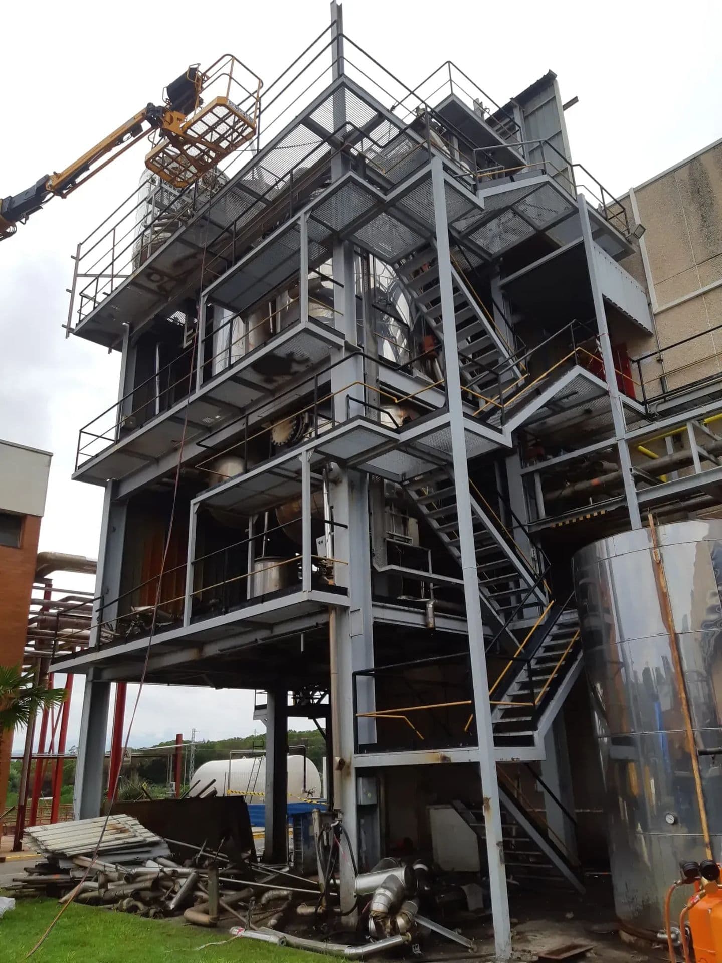 Food production plant